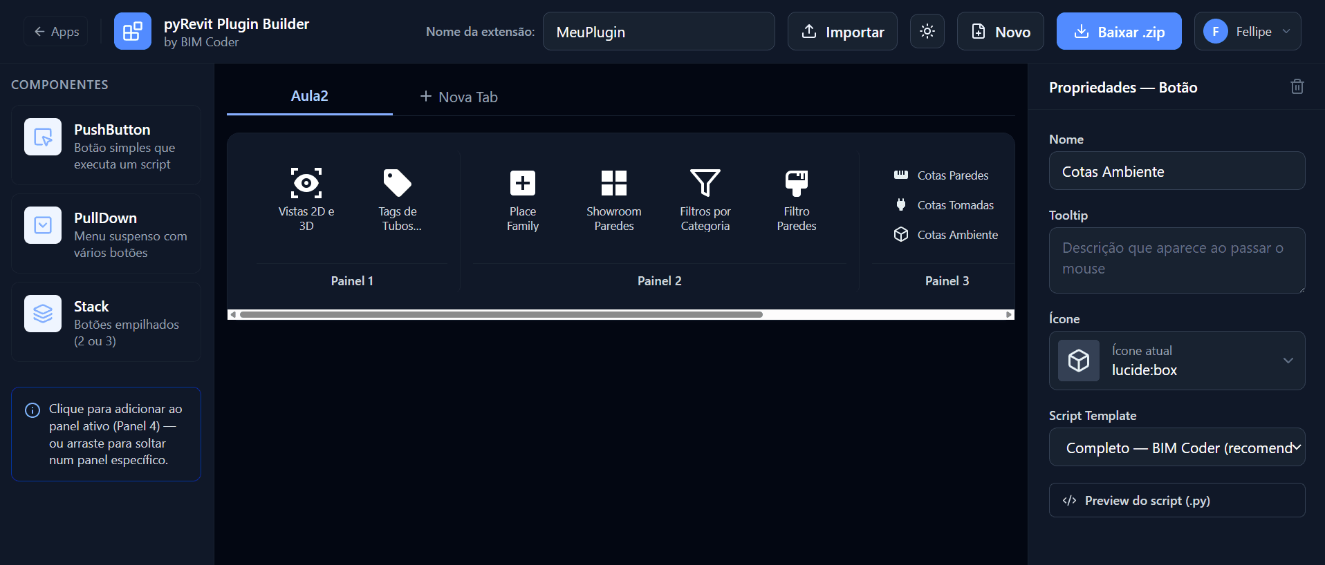 Extension Builder